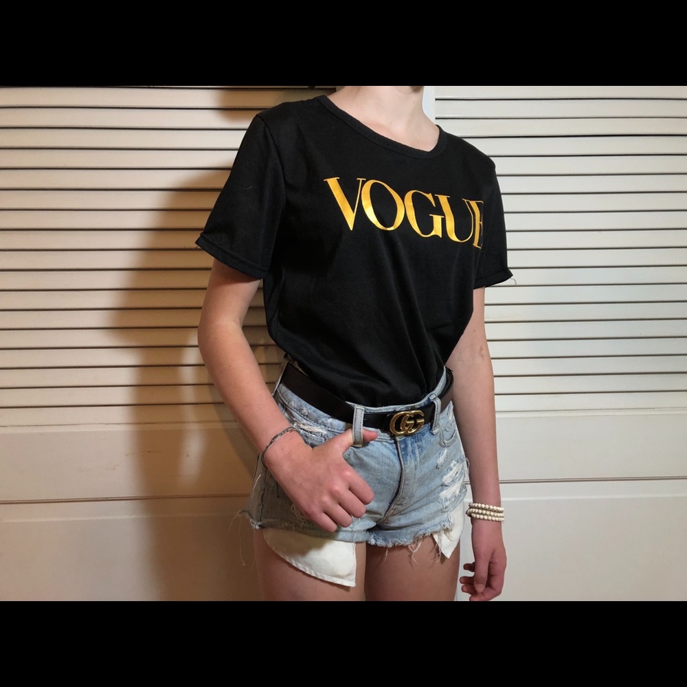 Vogue graphic shirt